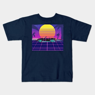 Vaporewave Drive Kids T-Shirt